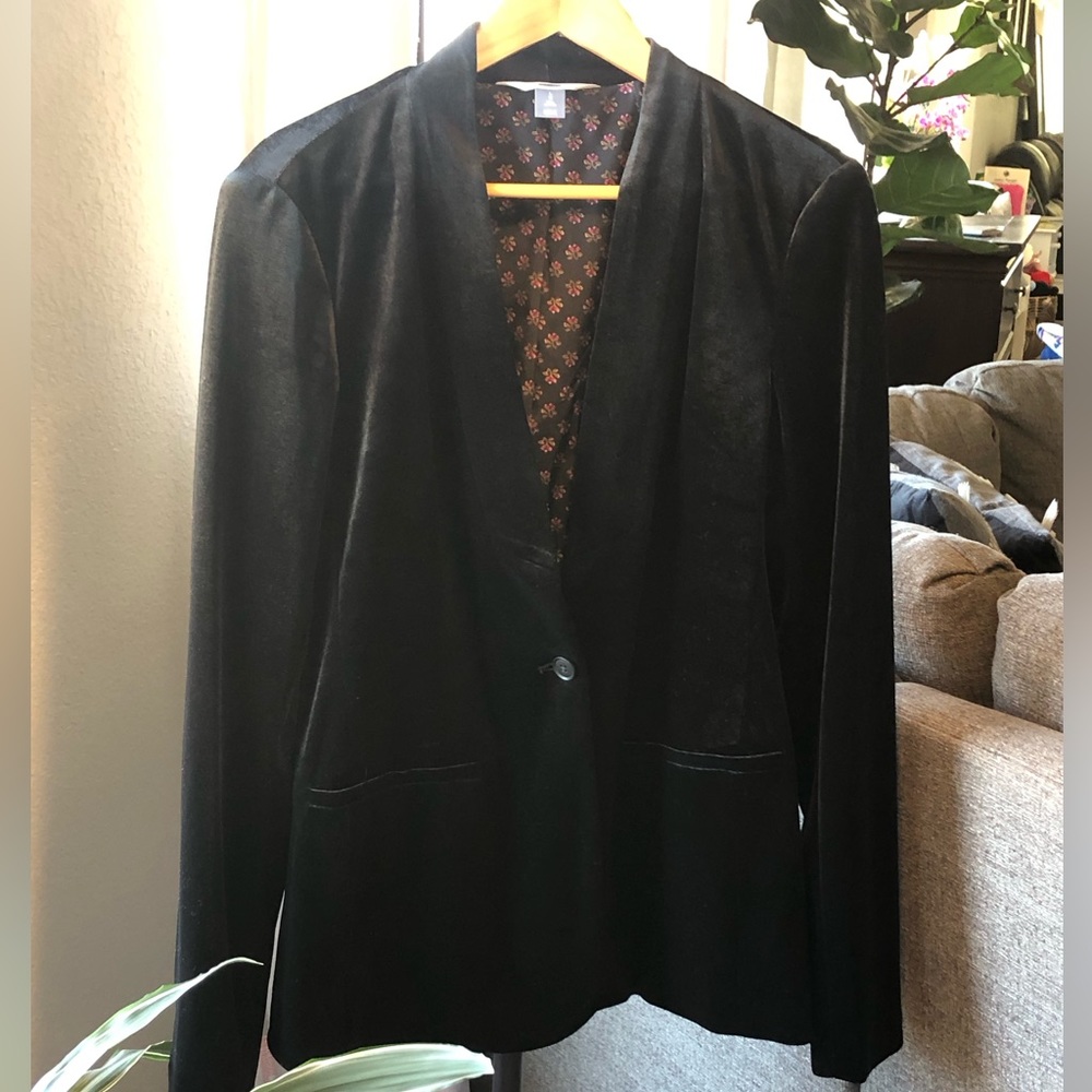 Old Navy Black Blazer, Large Tall